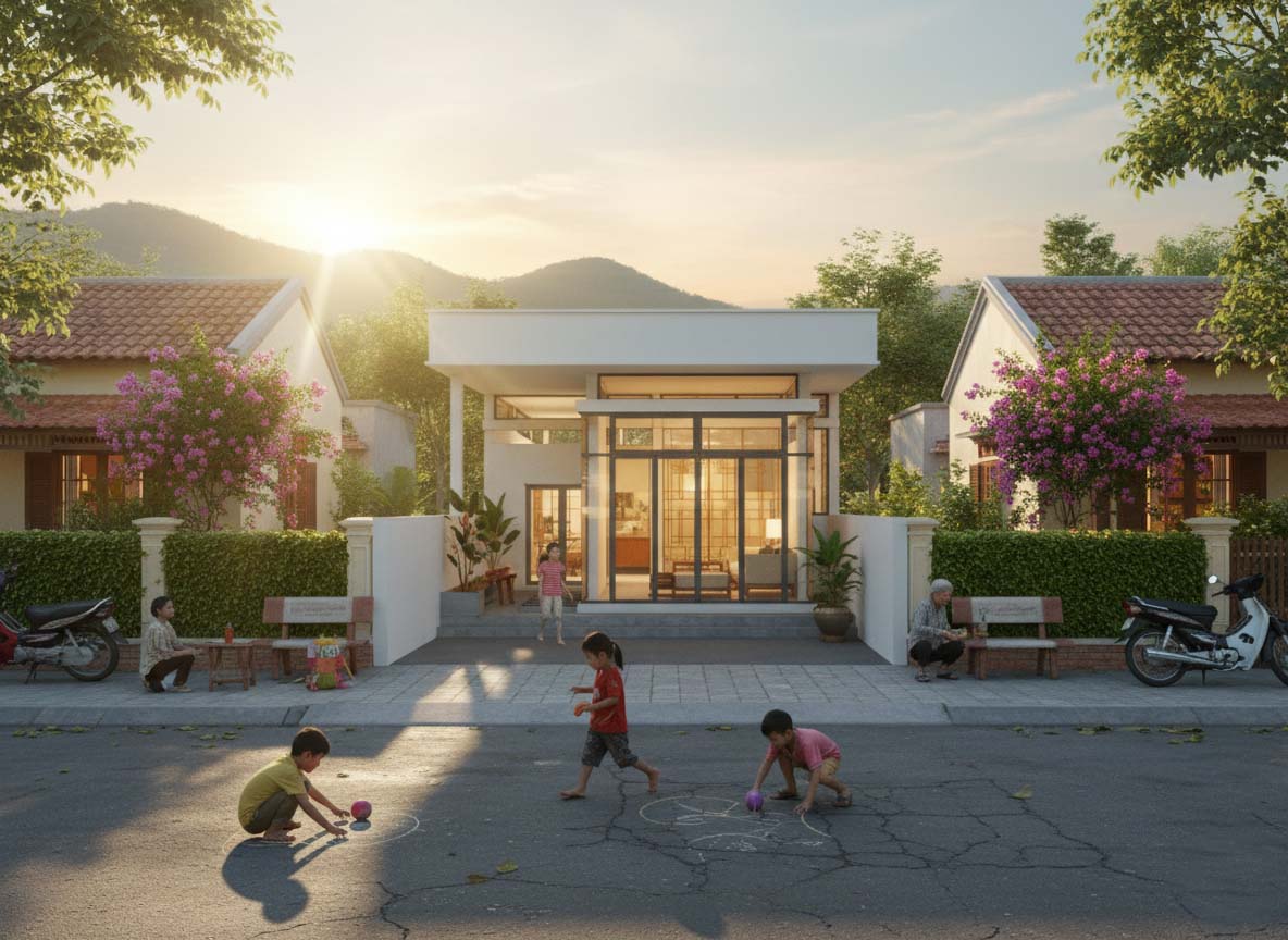 nhà cấp 4 đẹp